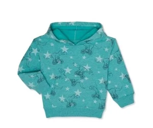 Garanimals Toddler Boy Long Sleeve Dinosaur Fleece Hoodie Size 18M New - Picture 1 of 5