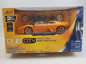 Jada Dub City Lamborghini Murcielago Model Kit Orange 1:24 Scale Diecast - Picture 1 of 6