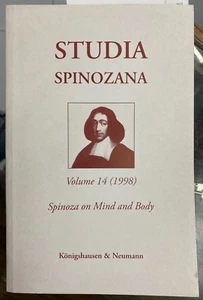 (Philosophie) SPINOZANA STUDIE - BAND 14 (1998) - Königshausen & Neumann 2003 - Bild 1 von 4