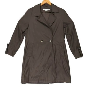 Chaqueta gabardina marrón Larry Levine - talla pequeña - Imagen 1 de 5