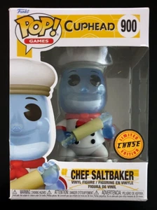 Funko Pop! Cuphead Chef Saltbaker Chase Figure 900 Box Damage W/ Protector - Bild 1 von 11