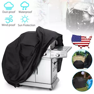 Large BBQ Gas Grill Cover 57" Barbecue Waterproof Outdoor Heavy Duty Protection - Picture 1 of 14