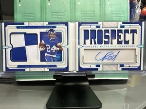 2023 National Treasures Chris Rodriguez RC Checkerboard Patch /25 Auto Kentucky - Picture 1 of 2
