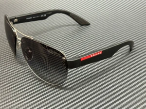 Gafas de sol PRADA LINEA ROSSA PS 55YS 1BC09U gris plateado degradado para hombre 64 mm - Imagen 1 de 5