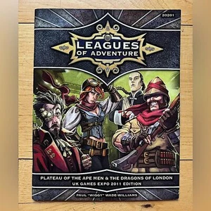 Leagues of Adventures Plateau of the Ape Men & Dragons of London UK Games Expo - Picture 1 of 12