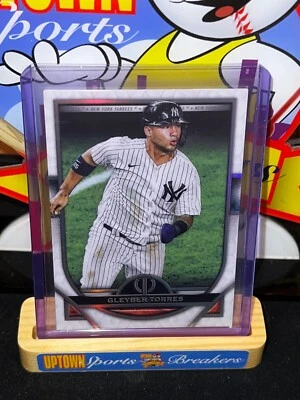 Gleyber Torres 2021 Topps Tribute Baseball Card #27 New York Yankees - Image 1 of 2