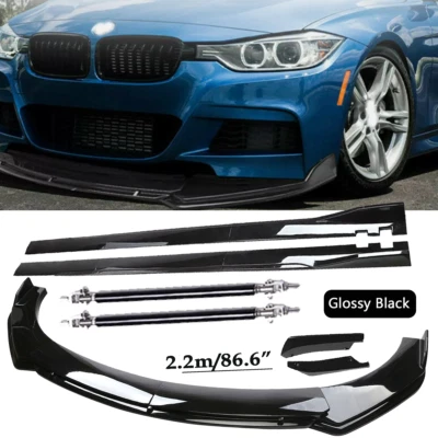 Front Bumper Spoiler Body Kit /Side Skirt/Strut For BMW F10/F11 520i 528i 535i Foto 1 de 4