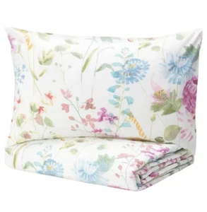 Juego de edredón floral completo/reina Ikea GRASVIAL con 2 fundas 704.542.43🌸Nuevo🌸 - Imagen 1 de 9
