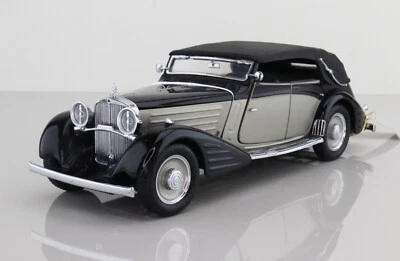Franklin/Danbury mint 1:24 1939 Maybach Zeppelin Classic Mercedes model rare 118 - Image 1 of 4