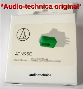 AUDIO TECHNICA ATN95E ORIGINAL Stylus diamant elliptique ORIGINE pour AT95E AT93 - Foto 1 di 4