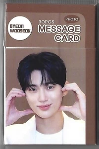 Byeon Woo Seok Photo Message Card [30P Pack] K-Actor 2025.01 - Foto 1 di 2