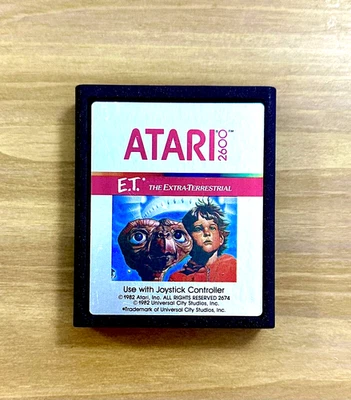 Atari 2600 ~ E.T.: The Extra-Terrestrial ~ Atari ~ E ~ 1 Plyr ~ 1982 ~ !L⚪⚪K! - Image 1 of 4