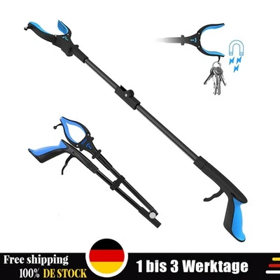 ZREE Greifzange Müllzange Müll Greifer für Senioren Kinder Müll Sammler Alu Magnet