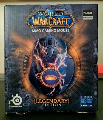 SteelSeries World of Warcraft Legendary Edition MMO Gaming Mouse - Image 1 of 4