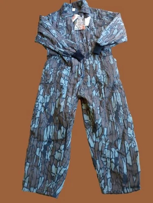 MONOS AISLADOS TREBARK GRIS CAZA CAMUFLAJE HECHOS EN EE. UU. NUEVO STOCK ANTIGUO Foto 1 de 4