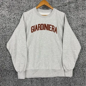 Vintage Champion Reverse Weave Sweatshirt Erwachsene XL grau Portillos Giardiniera - Bild 1 von 13