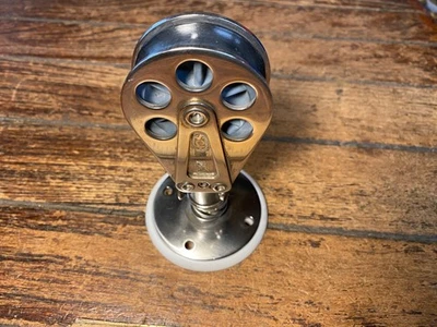 SCHAEFER 2" ACERO INOXIDABLE SINGLE SERIE 5 BLOQUE DE PIE 7/16" LÍNEA 1.750# SWL Foto 1 de 4