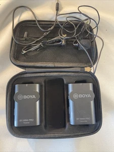 Boya BY-WM4 Pro 3.5mm 1 USB-C Transmitter And Receiver Lapel Lavalier Microphone - Picture 1 of 3