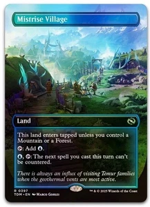 Mistrise Village #397 - MTG - Tarkir: Dragonstorm Extended Art FOIL - Picture 1 of 3
