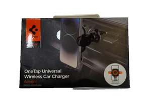 Spigen OneTap Universal Wireless Car Charger Air Vent Mount - UTS12W - Picture 1 of 7