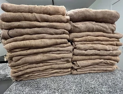 Premium Burlap Sheets – 6ft FEET – Rustic Decor, Craft Fabric, Wedding/Events - Image 1 of 4