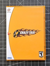 Dreamcast Crazy Taxi Version 4 Your Choice of Custom Case NO Game or Manual
