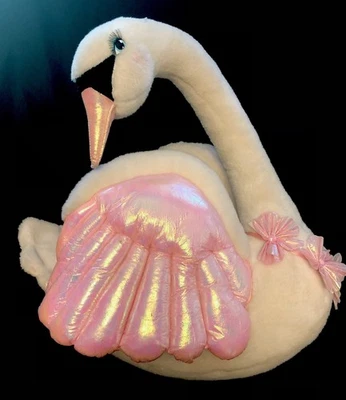 *Grande* ODETTE Swan 21" Peluche Barbie del Lago de los Cisnes Mattel 2003 Jumbo Vintage Bird Foto 1 de 3