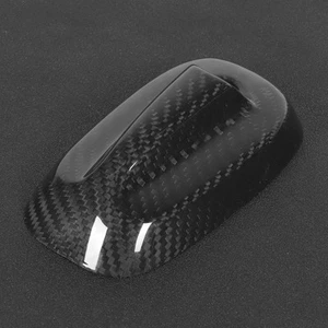 Car Antenna Base Cover Roof Aerial Cap Real Carbon Fiber Exterior Trim For - Picture 1 of 12