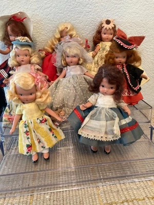 Nancy Ann Storybook Lot of Bisque 5.5" Dolls - Image 1 of 4