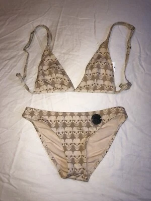 Thomas Wylde 2 Piezas Calavera Estampado Traje de Baño Traje de Baño Bikini $250 Foto 1 de 4