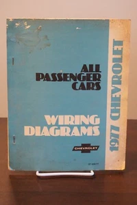 1977 Chevrolet Passenger Car Wiring Diagrams Manual - Picture 1 of 5