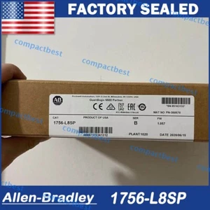 Allen-Bradley New Factory Sealed AB 1756-L8SP GuardLogix 5580 Partner Module - Picture 1 of 7