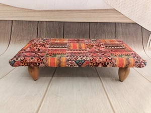 Versatile stool Bed tray with legs Ottoman for bed  Step stool Boho Pink stool - Picture 1 of 12