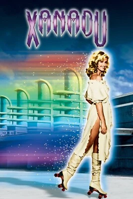 1980 Xanadu Movie Poster 11X17 Olivia Newton John Gene Kelly Michael Beck 🌈🍿