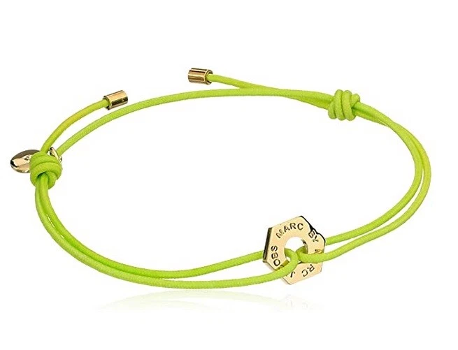 Pulsera elástica Marc By Marc Jacobs Bolt Friendship - verde tucán  Foto 1 de 1