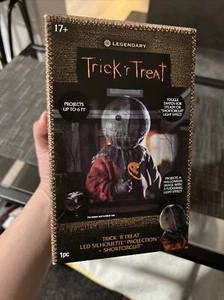 Spirit Halloween Trick R Treat LED Silhouette Projection Short Circuit New - Picture 1 of 3