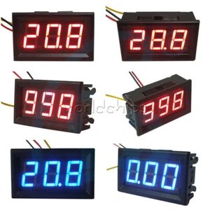 Mini 0.56'' /0.36'' LED DC 0-300V 0-600V Digital Voltmeter Voltage Meter Tester - Picture 1 of 32