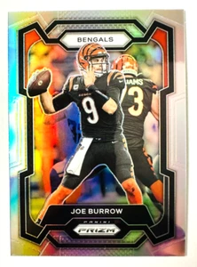2023 Panini Prizm Joe Burrow SILVER Prizm Card #57 Bengals Star! - Picture 1 of 3