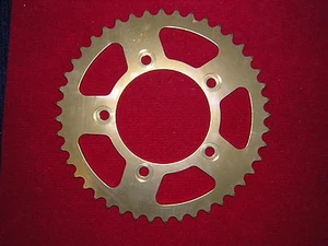 Ducati 899 Panigale 2014-15 37T 520 Rear Talon Sprocket Gold Alloy Anodised.New, - Picture 1 of 1