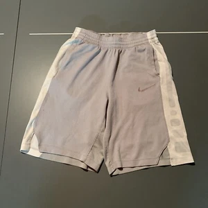 Nike Boys Elite Shorts Youth Kids Size XL Extra Large Pants Grey Gray Basketball - Picture 1 of 8