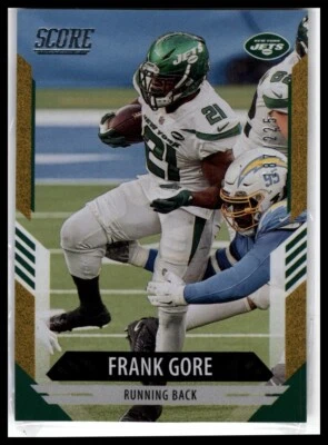2021 Score #46 Frank Gore Gold - Image 1 of 2
