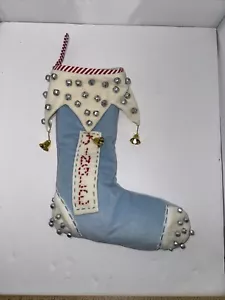 Calza di Natale Dept 56 Krinkles Mackenzie bambino Patience Brewster JINGLE - Foto 1 di 7