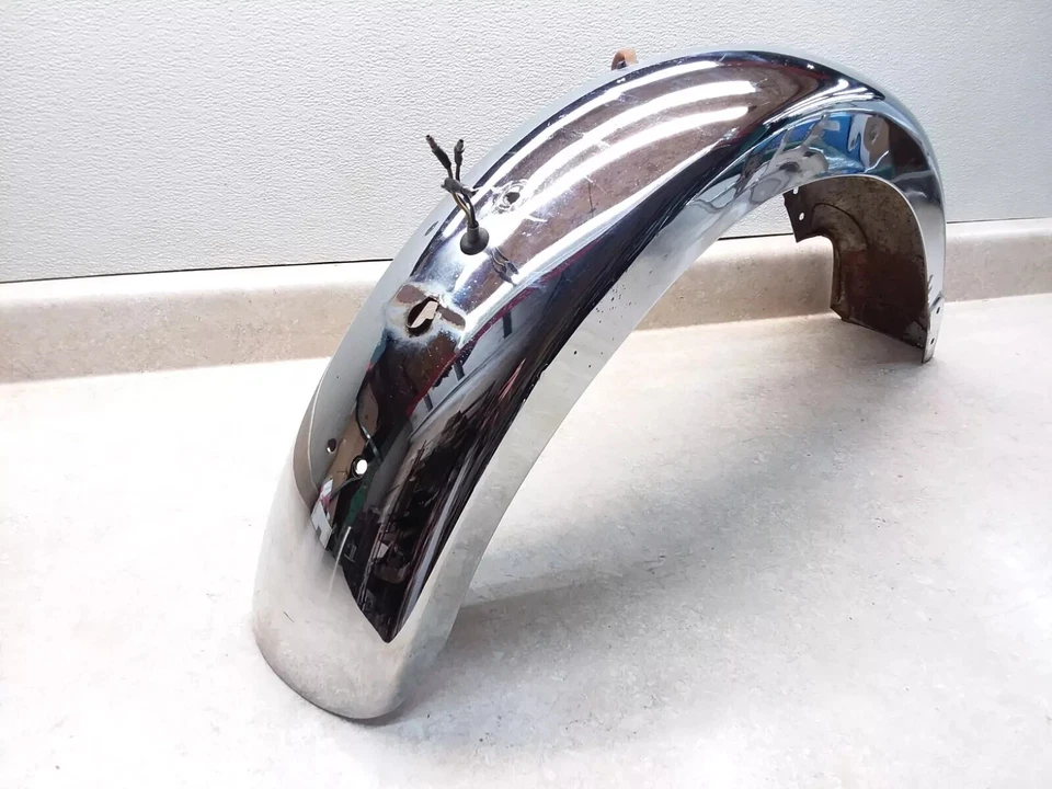 De colección 1970 Yamaha XS1 650 guardabarros trasero cromado luz trasera cable PJ-14 Foto 1 de 4