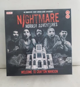 Nightmare Horror Adventures - Welcome to Crafton Mansion Game - New & Sealed - Picture 1 of 3