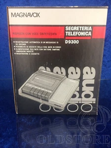 ►MAGNAVOX D 9300◄SEGRETERIA TELEFONICA CON REGISTRATORE CASSETTE TELEPHONE - Zdjęcie 1 z 9
