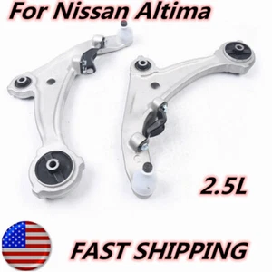LH+RH For 2007-2012 Nissan Altima 2.5L 2Pcs Front Lower Control Arms Ball Joint - Picture 1 of 11