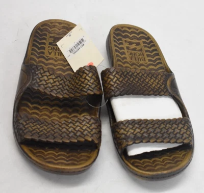Sandalias Billabong Marrón Marea Wave Sandalia Sin Cordones Punta Abierta Deslizables Para Mujer Talla 7 Foto 1 de 4
