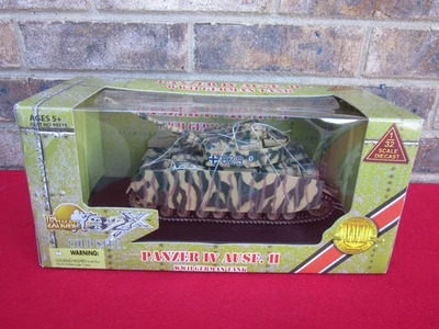 Ultimate Soldier Panzer IV AUSF. H WWII German Tank 1/32 DIECAST MIB BOXRH - Image 1 of 4