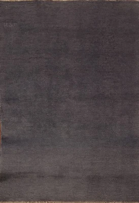 Solid Modern Oriental Fireplace Rug 3x5 Wool Hand Knotted Contemporary - Image 1 of 4