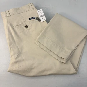 Pantalones chinos informales Brooks Brothers Clark Fit para hombre 34 x 30 caqui elásticos - Imagen 1 de 12